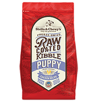 Stella & chewy's raw coated poulet nourriture pour chiot