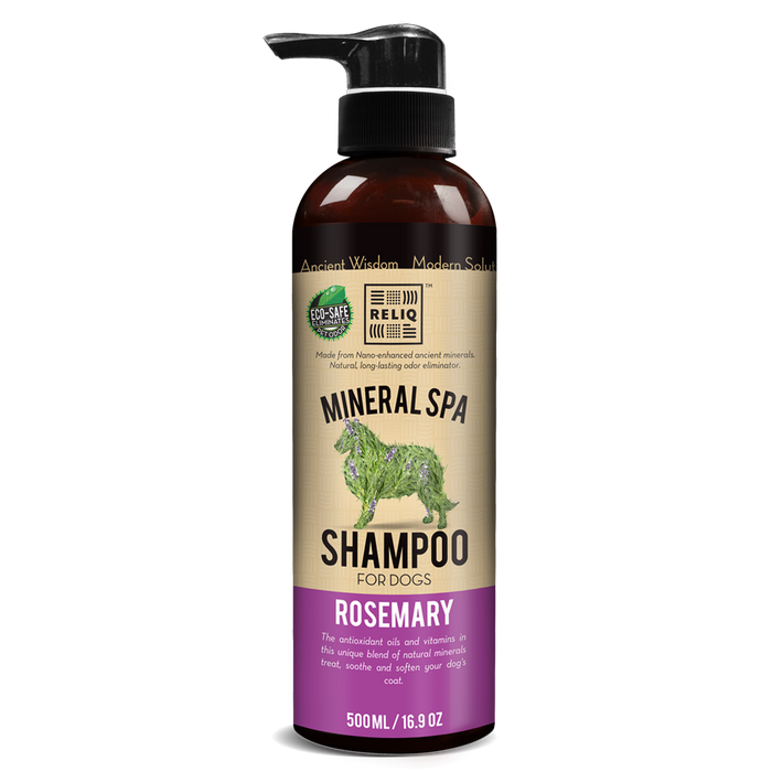 Mineral spa romarin shampoing pour chien