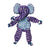 Kong Jouet en Peluche "Floppy Knots" Éléphant Moyen / Grand