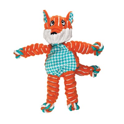 Kong Jouet en Peluche "Floppy Knots" Renard Moyen / Grand
