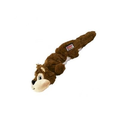 Kong Jouet en Peluche "Scrunch Knots" Écureuil Moyen / Grand