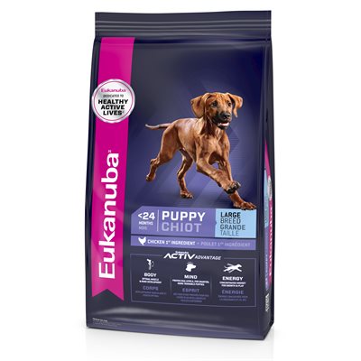 Eukanuba chiot large breed 30LBS