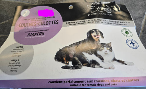 Couches culottes hyper absorbante pour chiens et chats