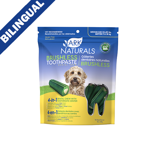 Dentifrices Ark dentaires sans brossage pour chiens medium 18 oz