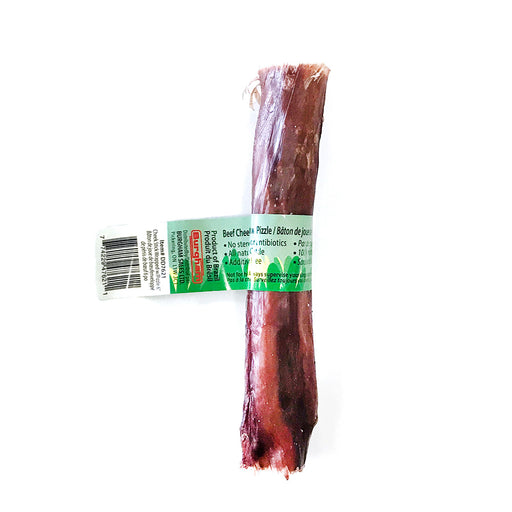 BULLSTERS Bâton de joue de boeuf enrobé de pénis de boeuf 6"