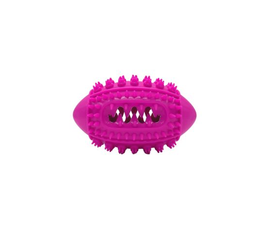 Bud'z Jouet En Caoutchouc Pour Chien - Ballon De Football, Rose 15cm