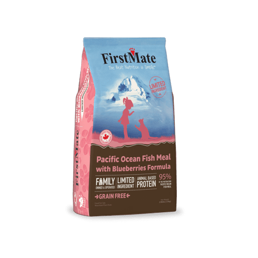 FIRSTMATE POISSON ET BLEUETS NOURRITURE POUR CHATS SANS GRAIN