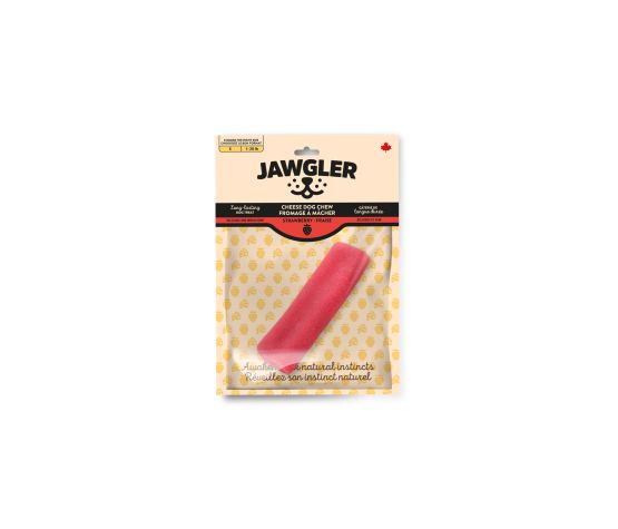 Jawgler Gâterie De Fromage à Mâcher - Fraise, Petit 55g