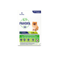 K9 Praventa 360 traitement contre les puces et les tiques pour chiens de petite taille jusqu’à 4,5 kg