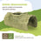 Living World – Cachette comestible, Tronc d’arbre, verte, 170 g