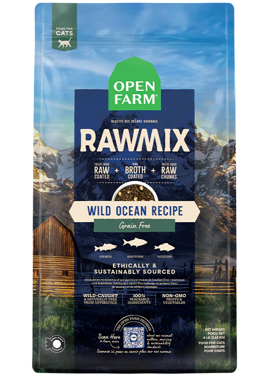 Wild Ocean sans grains RawMix pour chats