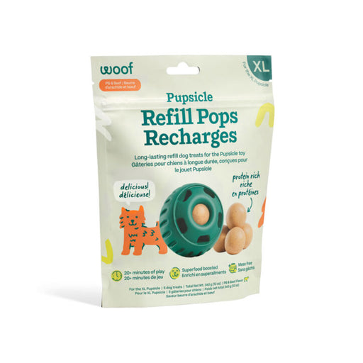 Woof Pet Recharges Pupsicle Beurre d’arachide/boeuf X-Large