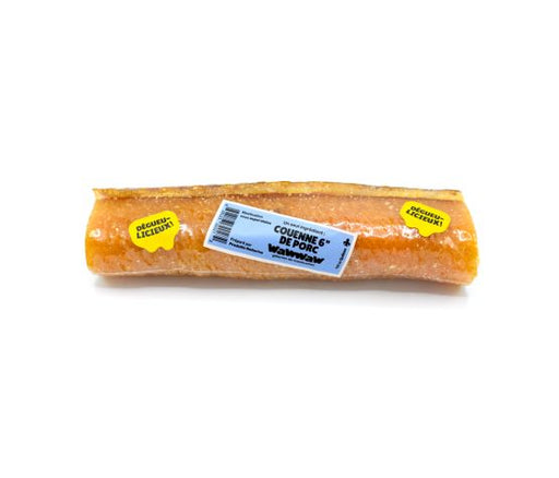 Wawwaw Couenne De Porc Pour Chien, 6"
