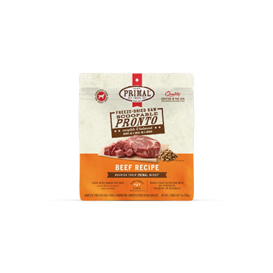 Primal Pronto-En-Bouchées Pour Chien Lyophilisées Au Boeuf 7oz