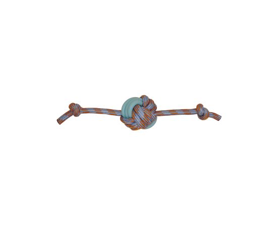 Bud'z Jouet De Corde Flottante Pour Chien - Pomme De Touline, Orange Et Bleu 33cm - JOUET CHIEN - Bud'z - Bud'z Jouet De Corde Flottante Pour Chien - Pomme De Touline, Orange Et Bleu 33cm