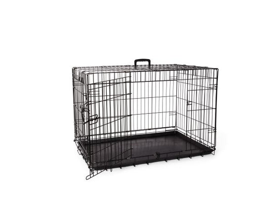 Cage 2 portes et séparateur pour chien— animauxbouffe