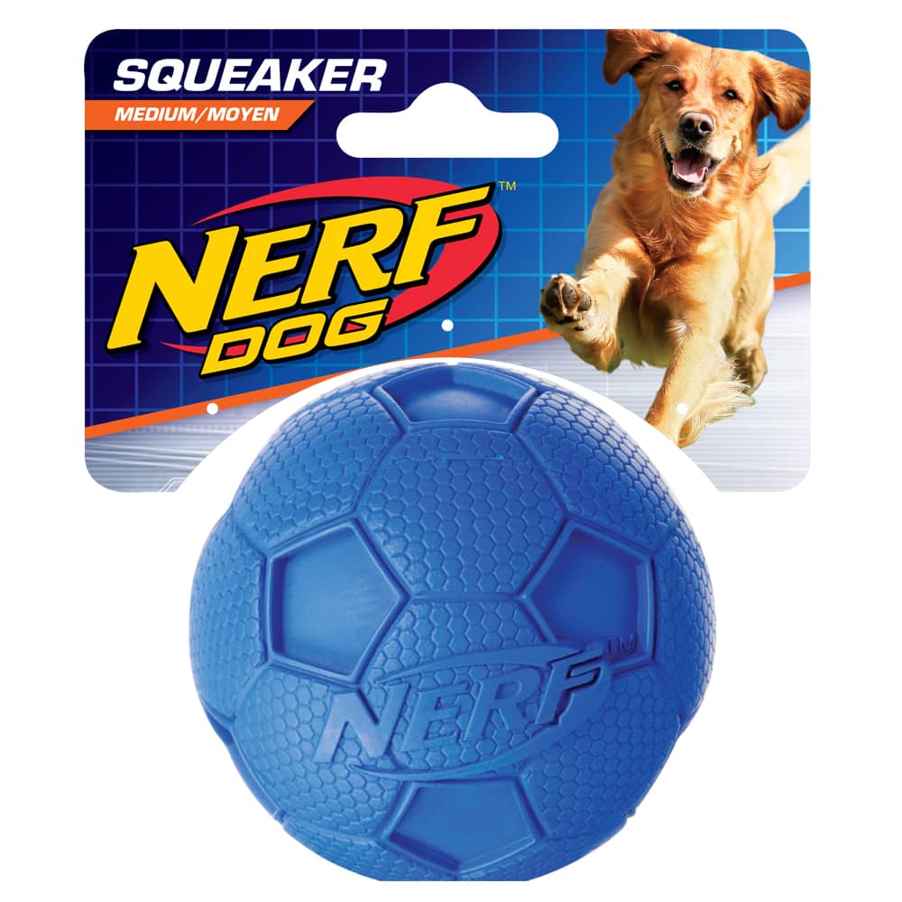 Nerf ballon de soccer pour chiens