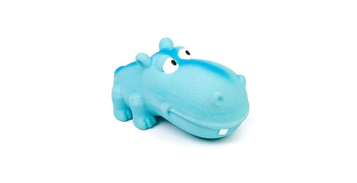 Budz jouet en latex gros museau hippopotame pour chiens