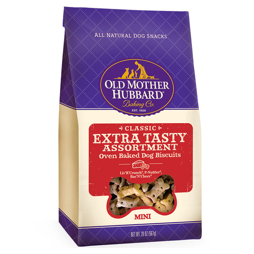 Old mother hubbard mini biscuits saveurs assortis pour chiens