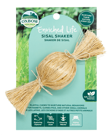 Oxbow jouet sisal shaker pour rongeur