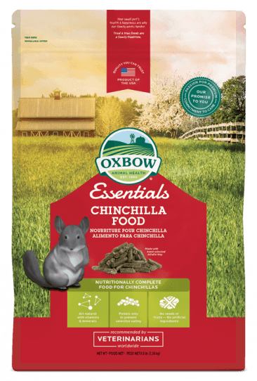Oxbow essentials nourriture pour chinchilla