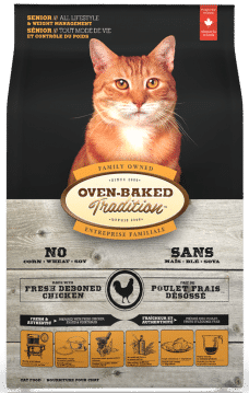 Oven-Baked Tradition nourriture chat sénior/ contrôle de poids