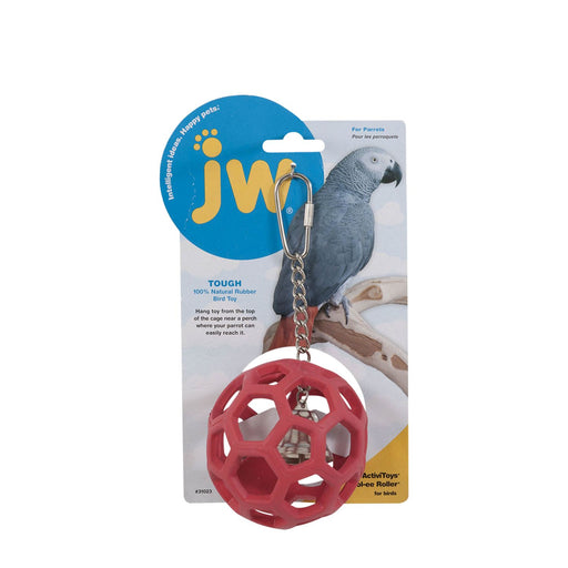Jw hol-ee roller balle à clochette pour oiseaux