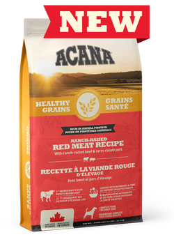 Acana recette grains santé à la viande rouge d’élevage
