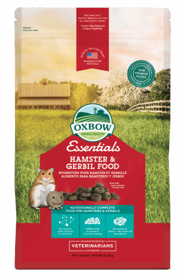 Oxbow essentials nourriture pour hamster et gerbille