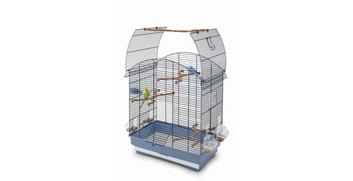 Cage Imac agata avec toit ouvrant pour serins/conures/perruches 58x33x62.5 cm