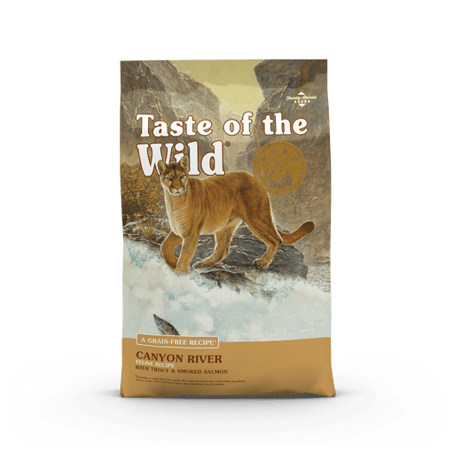 Taste of the wild canyon river nourriture pour chat 2.27 kg