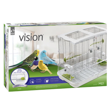 Cage Vision pour oiseaux de taille moyenne M01— animauxbouffe