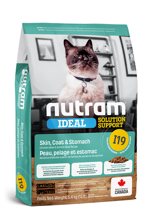 Nutram i19 solution idéale nourriture pour chat