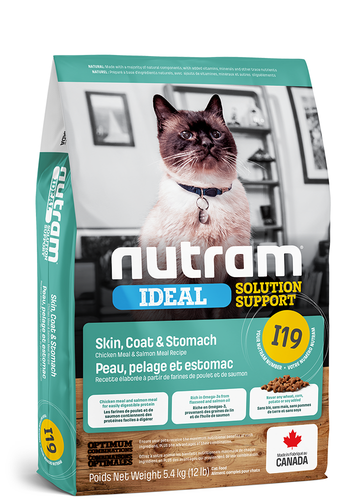 Nutram i19 solution idéale nourriture pour chat
