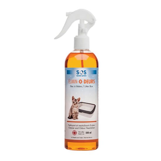 Sos nettoyant et neutralisant d’odeur d'ammoniac pour bac à litière de chat 114ml