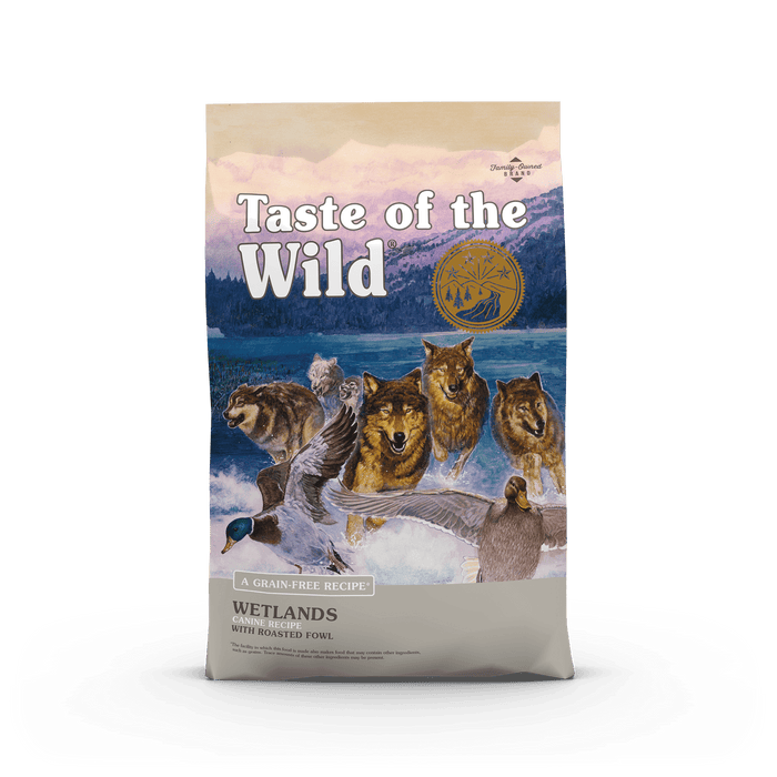 Taste of the wild wetland nourriture pour chien 12.7 KG