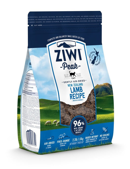 Ziwi recette à l'agneau séché à l'air pour chats