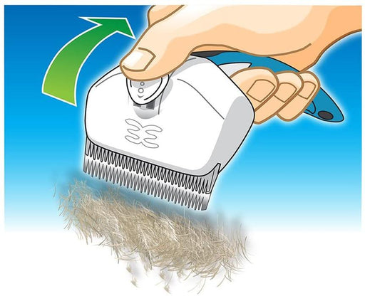 Eazee brosse chien pour mue - Chien accessoires - Eazee - Eazee brosse chien pour mue