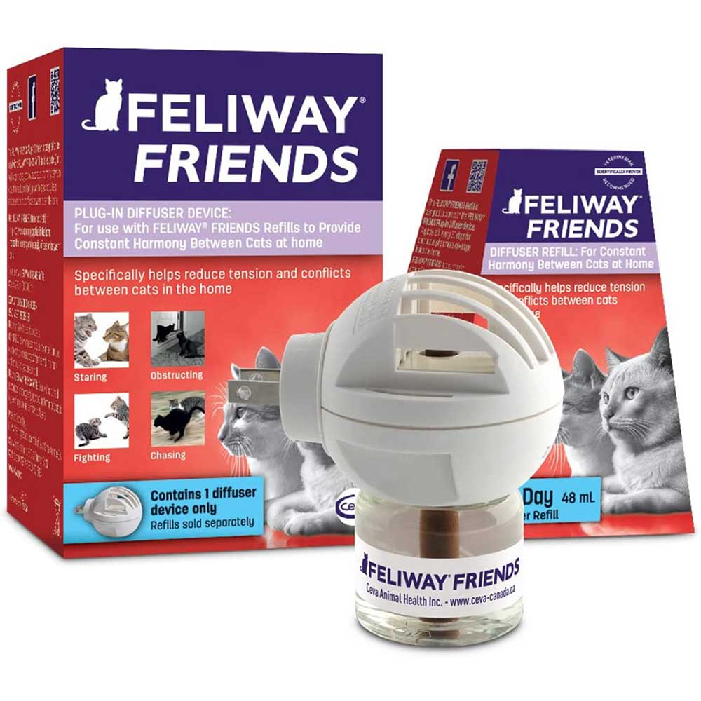 Feliway diffuseur friends pour chats— animauxbouffe