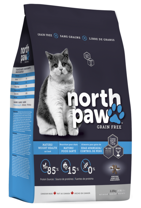 North Paw poids santé 2.25kg nourriture pour chat