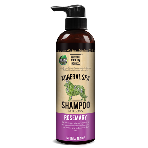Mineral spa romarin shampoing pour chien