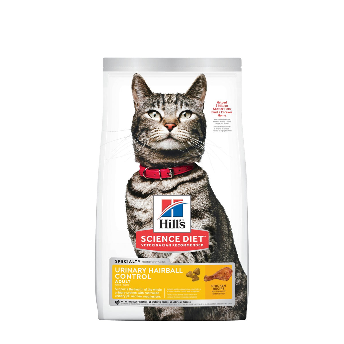 HILL'S SCIENCE DIET - Nourriture pour chat - Contrôle des boules