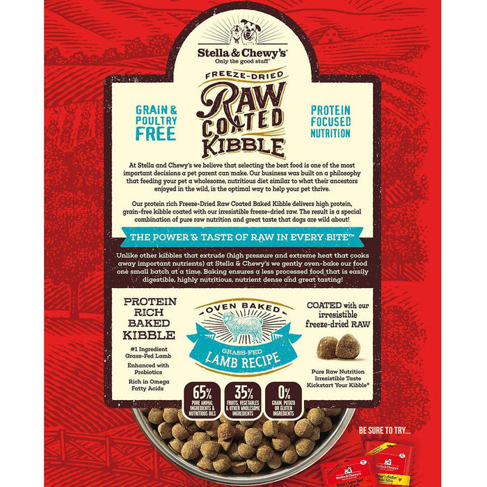 Stella & chewy's raw coated agneau nourriture pour chien - Chien Nourriture sèche - Stella & Chew'ys - #original_value#