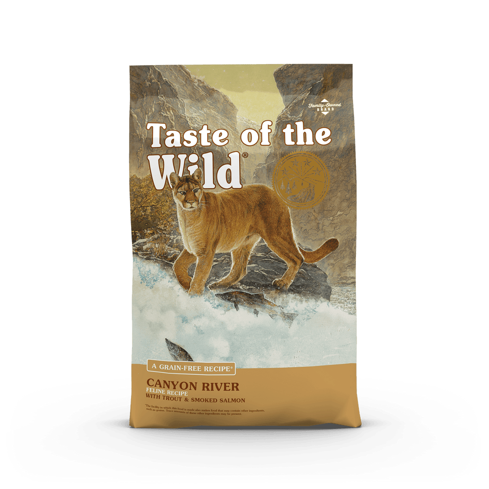 Taste of the wild canyon river nourriture pour chat 2.27 kg - CHAT NOURRITURE SÈCHE - Taste of the Wild - Taste of the wild canyon river nourriture pour chat 2.27 kg