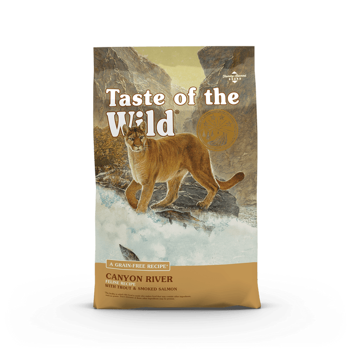 Taste of the wild canyon river nourriture pour chat 2.27 kg - CHAT NOURRITURE SÈCHE - Taste of the Wild - Taste of the wild canyon river nourriture pour chat 2.27 kg