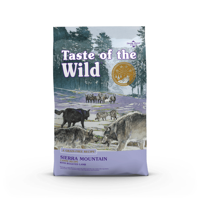 Taste of the wild Sierra Mountain avec agneau rôti nourriture chien 12.7 kg - Chien Nourriture sèche - Taste of The Wild - Taste of the wild Sierra Mountain avec agneau rôti nourriture chien 12.7 kg
